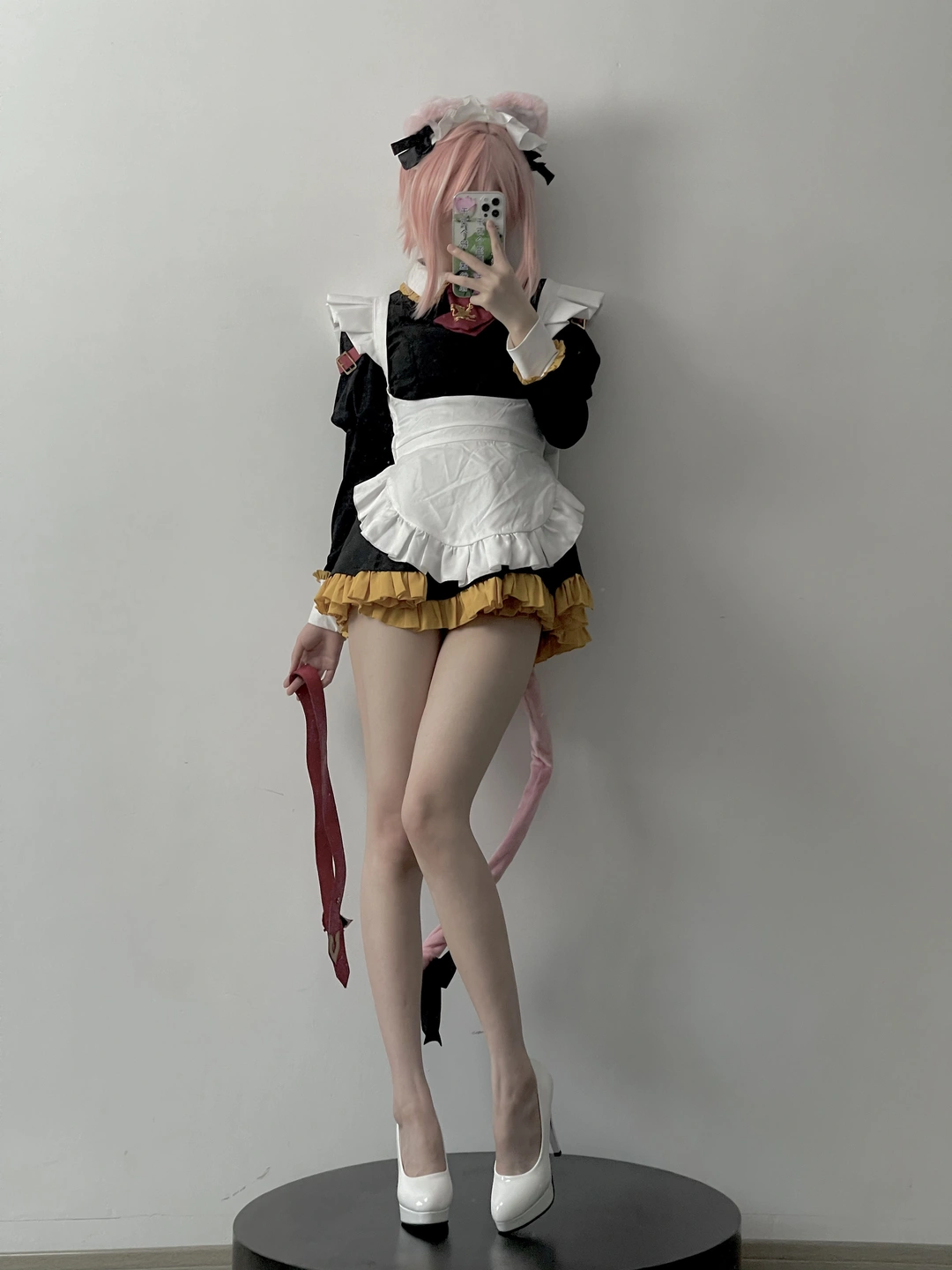 Youmeko - No.030 Astolfo Maid (56 photos) - A Si Tuo Er Fu Nu Pu (阿斯托尔福女仆) - You Ai Youmeko (幼愛Youmeko) - Photo 4 of 56