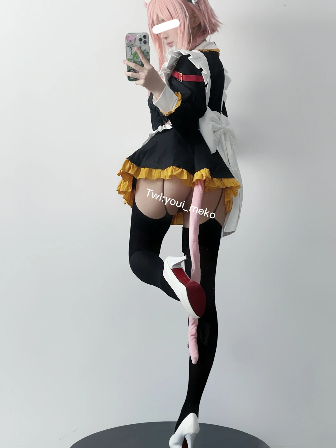 Youmeko - No.030 Astolfo Maid (56 photos) - A Si Tuo Er Fu Nu Pu (阿斯托尔福女仆) - You Ai Youmeko (幼愛Youmeko) - Photo 8 of 56