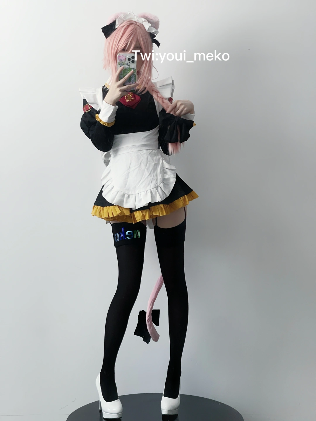 Youmeko - No.030 Astolfo Maid (56 photos) - A Si Tuo Er Fu Nu Pu (阿斯托尔福女仆) - You Ai Youmeko (幼愛Youmeko) - Photo 13 of 56