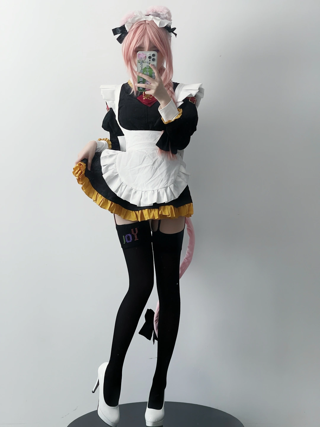Youmeko - No.030 Astolfo Maid (56 photos) - A Si Tuo Er Fu Nu Pu (阿斯托尔福女仆) - You Ai Youmeko (幼愛Youmeko) - Photo 17 of 56