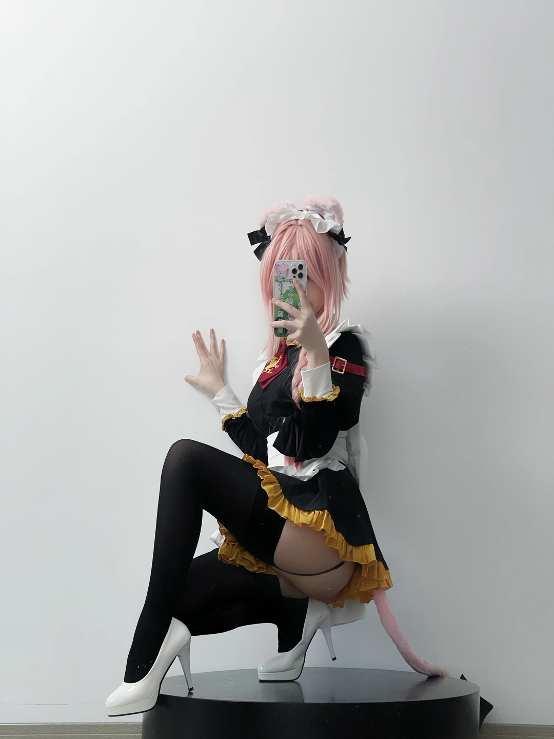 Youmeko - No.030 Astolfo Maid (56 photos) - A Si Tuo Er Fu Nu Pu (阿斯托尔福女仆) - You Ai Youmeko (幼愛Youmeko) - Photo 20 of 56