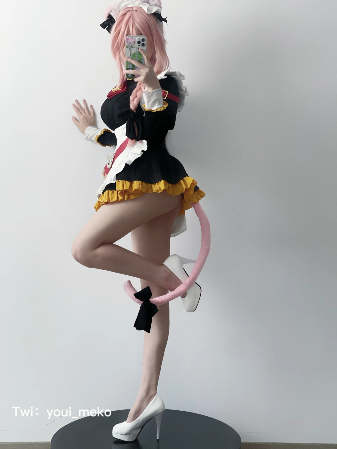 Youmeko - No.030 Astolfo Maid (56 photos) - A Si Tuo Er Fu Nu Pu (阿斯托尔福女仆) - You Ai Youmeko (幼愛Youmeko) - Photo 21 of 56