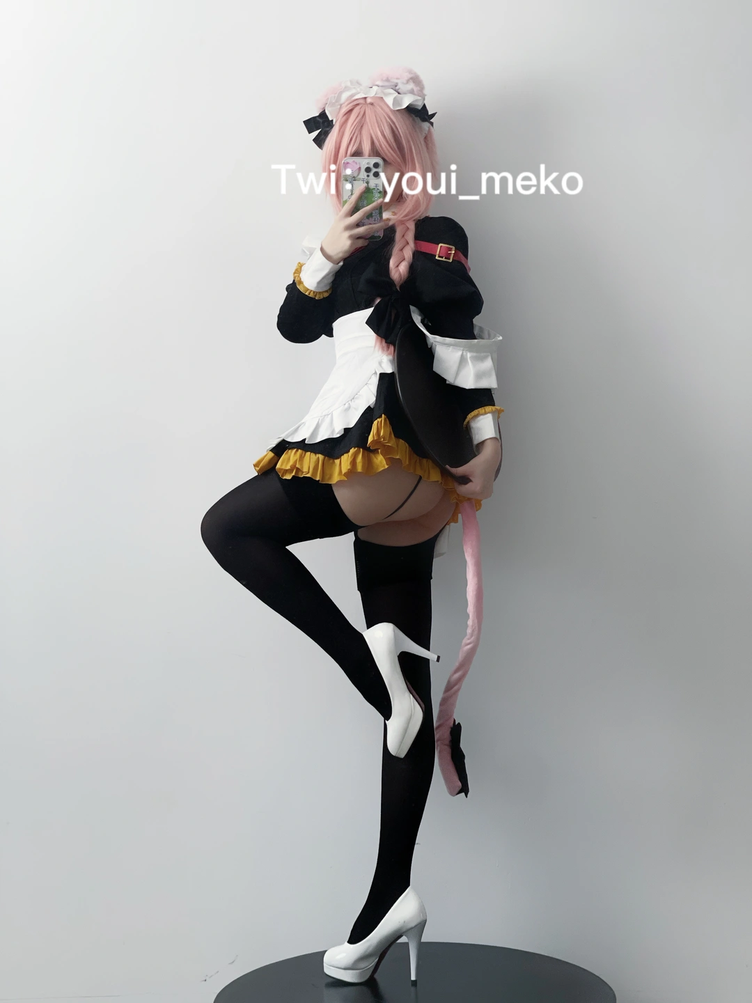 Youmeko - No.030 Astolfo Maid (56 photos) - A Si Tuo Er Fu Nu Pu (阿斯托尔福女仆) - You Ai Youmeko (幼愛Youmeko) - Photo 24 of 56
