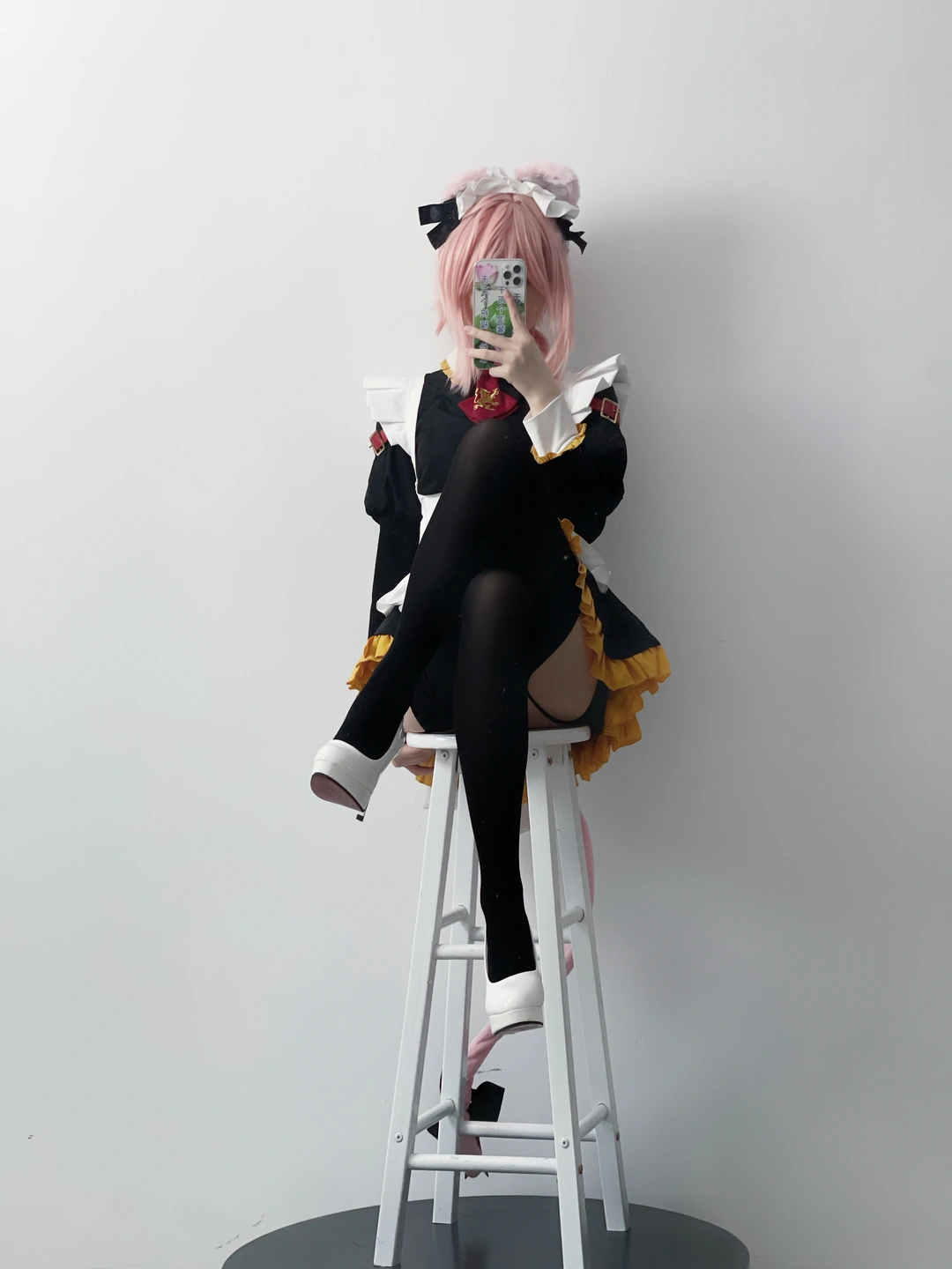 Youmeko - No.030 Astolfo Maid (56 photos) - A Si Tuo Er Fu Nu Pu (阿斯托尔福女仆) - You Ai Youmeko (幼愛Youmeko) - Photo 25 of 56