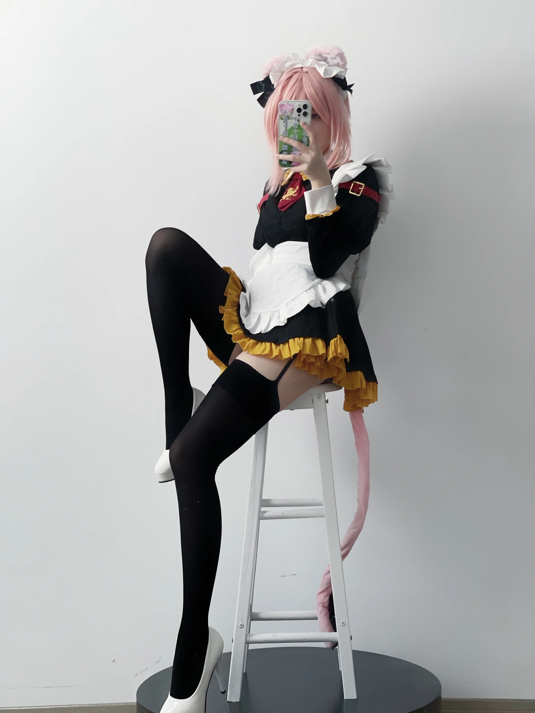 Youmeko - No.030 Astolfo Maid (56 photos) - A Si Tuo Er Fu Nu Pu (阿斯托尔福女仆) - You Ai Youmeko (幼愛Youmeko) - Photo 26 of 56