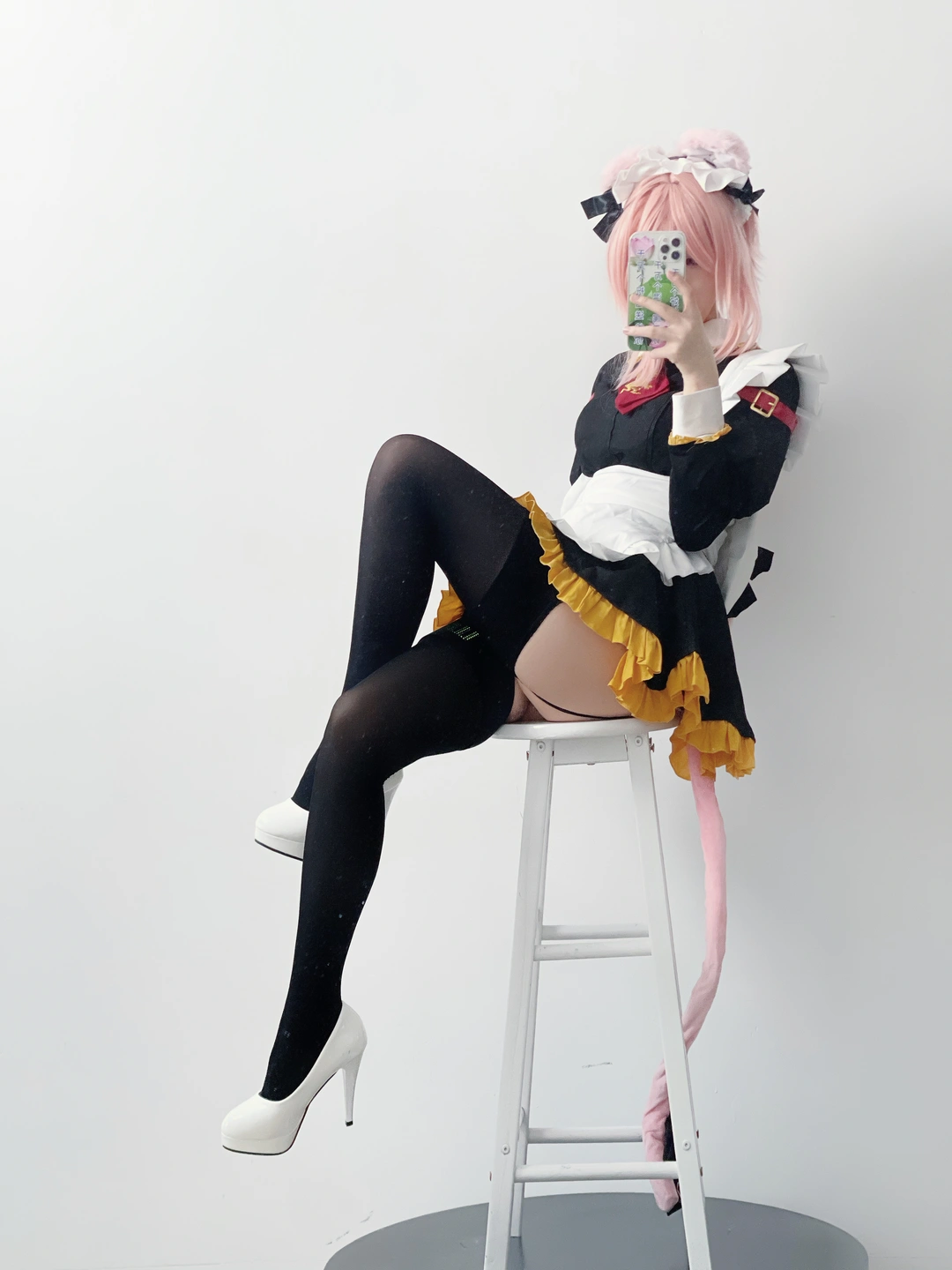Youmeko - No.030 Astolfo Maid (56 photos) - A Si Tuo Er Fu Nu Pu (阿斯托尔福女仆) - You Ai Youmeko (幼愛Youmeko) - Photo 27 of 56
