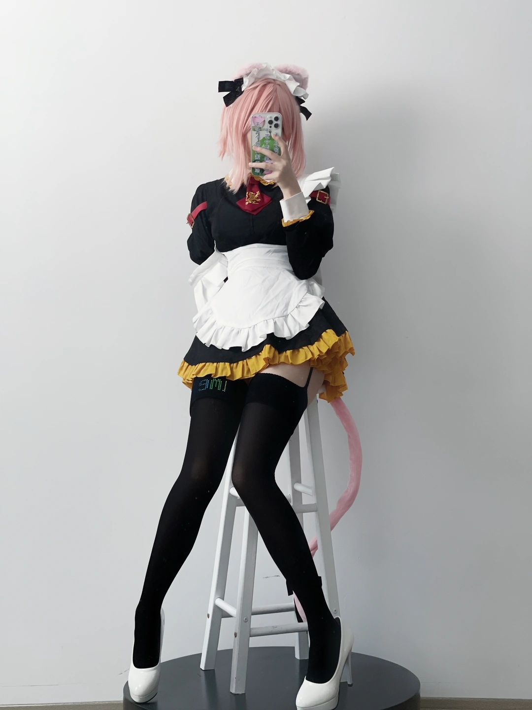 Youmeko - No.030 Astolfo Maid (56 photos) - A Si Tuo Er Fu Nu Pu (阿斯托尔福女仆) - You Ai Youmeko (幼愛Youmeko) - Photo 28 of 56