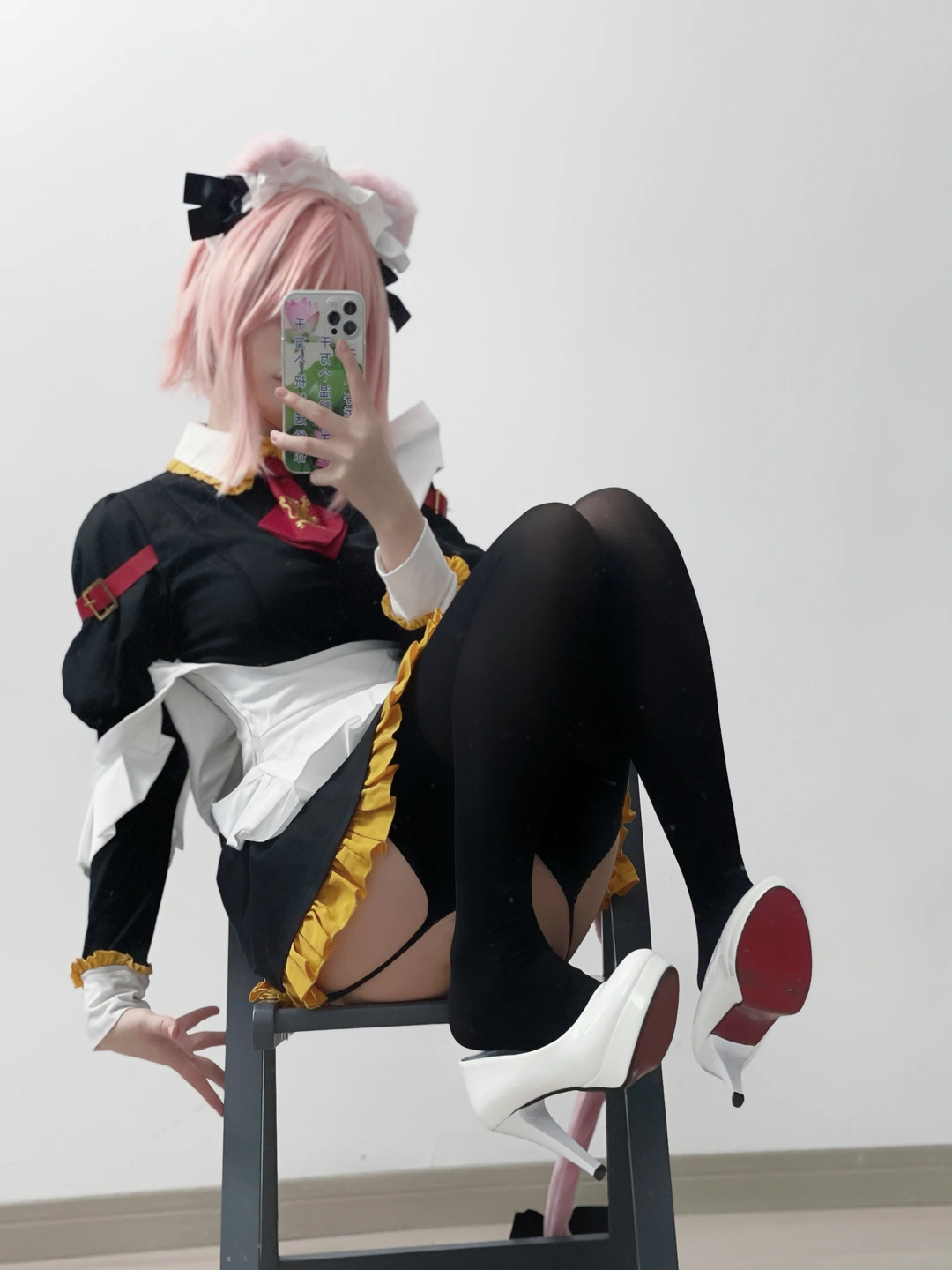 Youmeko - No.030 Astolfo Maid (56 photos) - A Si Tuo Er Fu Nu Pu (阿斯托尔福女仆) - You Ai Youmeko (幼愛Youmeko) - Photo 36 of 56