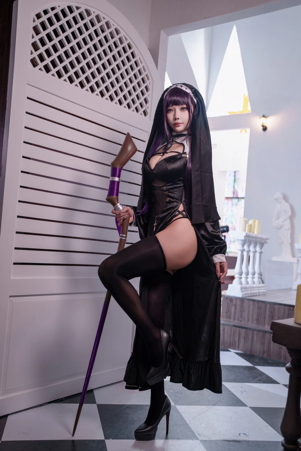 Coser@Bao Zou Mo Zi Aa No.088 Frieren: Beyond Journey's End Fern Nun (81 photos + 7 videos) - Bao Zou Mo Zi Aa (抱走莫子aa) - Photo 34 of 81