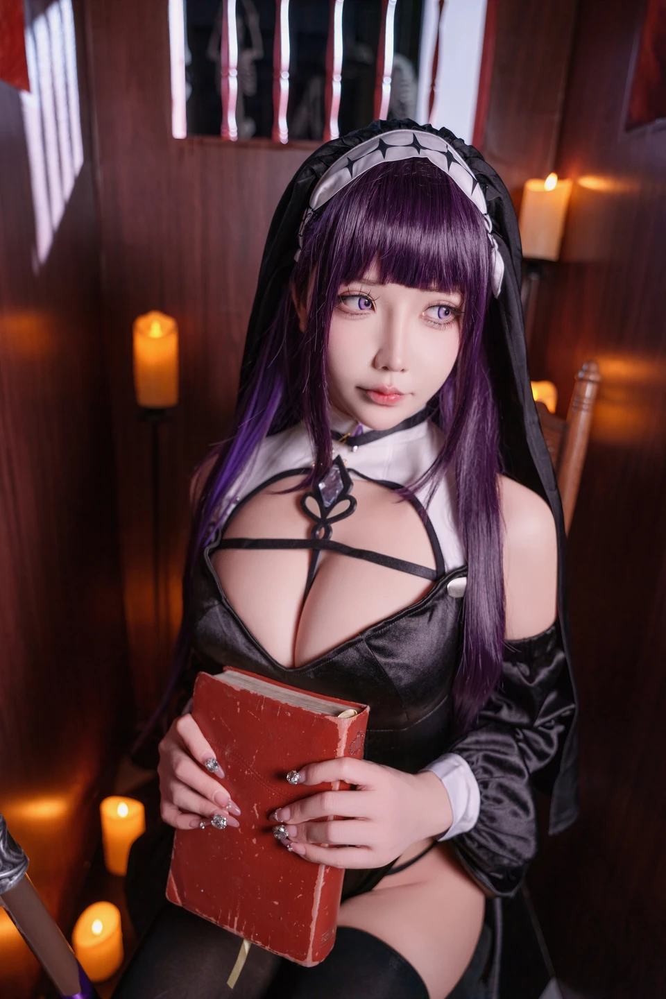 Coser@Bao Zou Mo Zi Aa No.088 Frieren: Beyond Journey's End Fern Nun (81 photos + 7 videos) - Bao Zou Mo Zi Aa (抱走莫子aa) - Photo 45 of 81