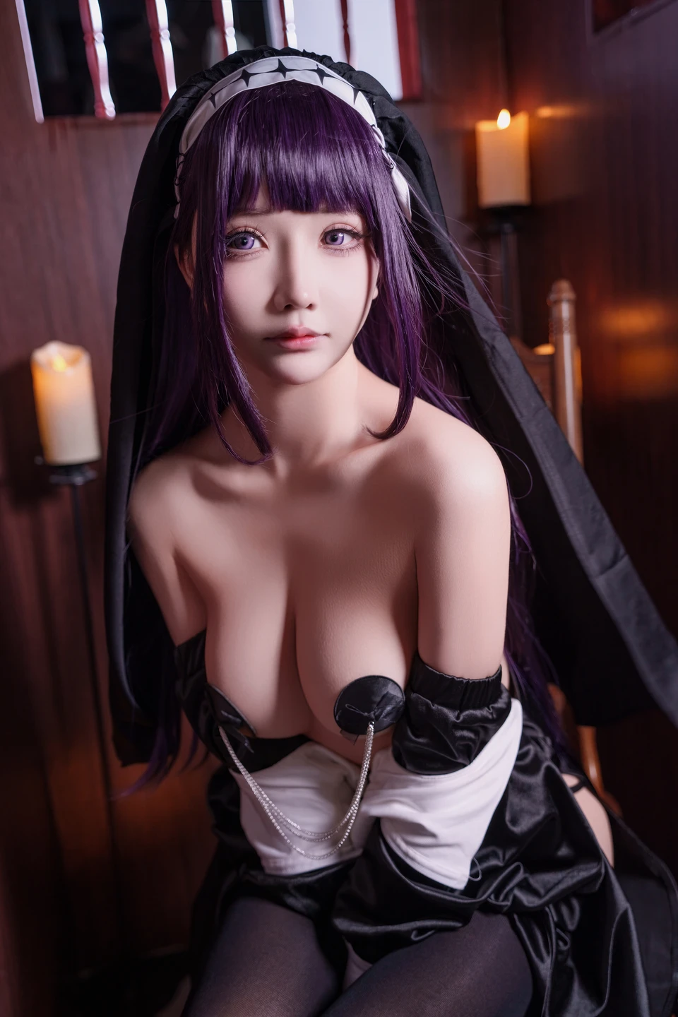 Coser@Bao Zou Mo Zi Aa No.088 Frieren: Beyond Journey's End Fern Nun (81 photos + 7 videos) - Bao Zou Mo Zi Aa (抱走莫子aa) - Photo 48 of 81
