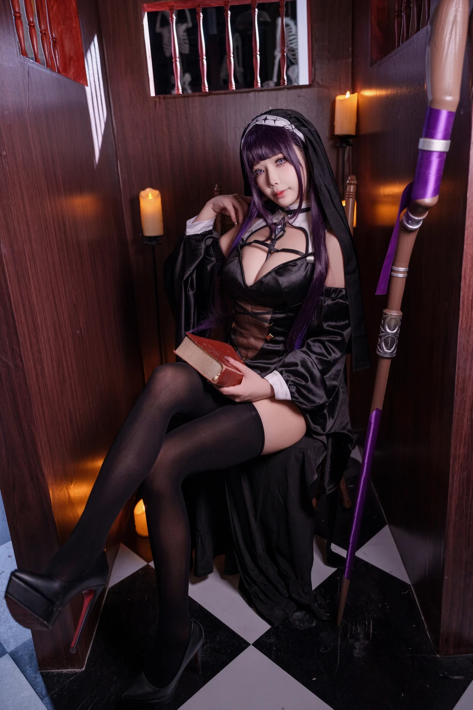 Coser@Bao Zou Mo Zi Aa No.088 Frieren: Beyond Journey's End Fern Nun (81 photos + 7 videos) - Bao Zou Mo Zi Aa (抱走莫子aa) - Photo 56 of 81