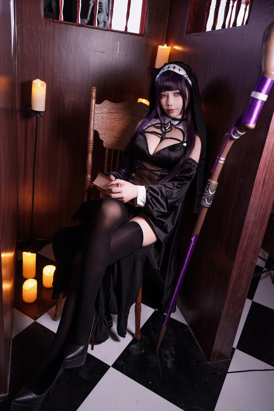 Coser@Bao Zou Mo Zi Aa No.088 Frieren: Beyond Journey's End Fern Nun (81 photos + 7 videos) - Bao Zou Mo Zi Aa (抱走莫子aa) - Photo 63 of 81