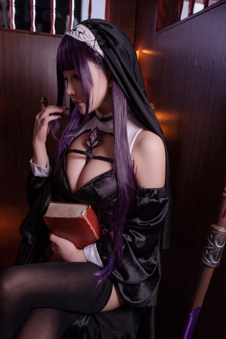 Coser@Bao Zou Mo Zi Aa No.088 Frieren: Beyond Journey's End Fern Nun (81 photos + 7 videos) - Bao Zou Mo Zi Aa (抱走莫子aa) - Photo 65 of 81