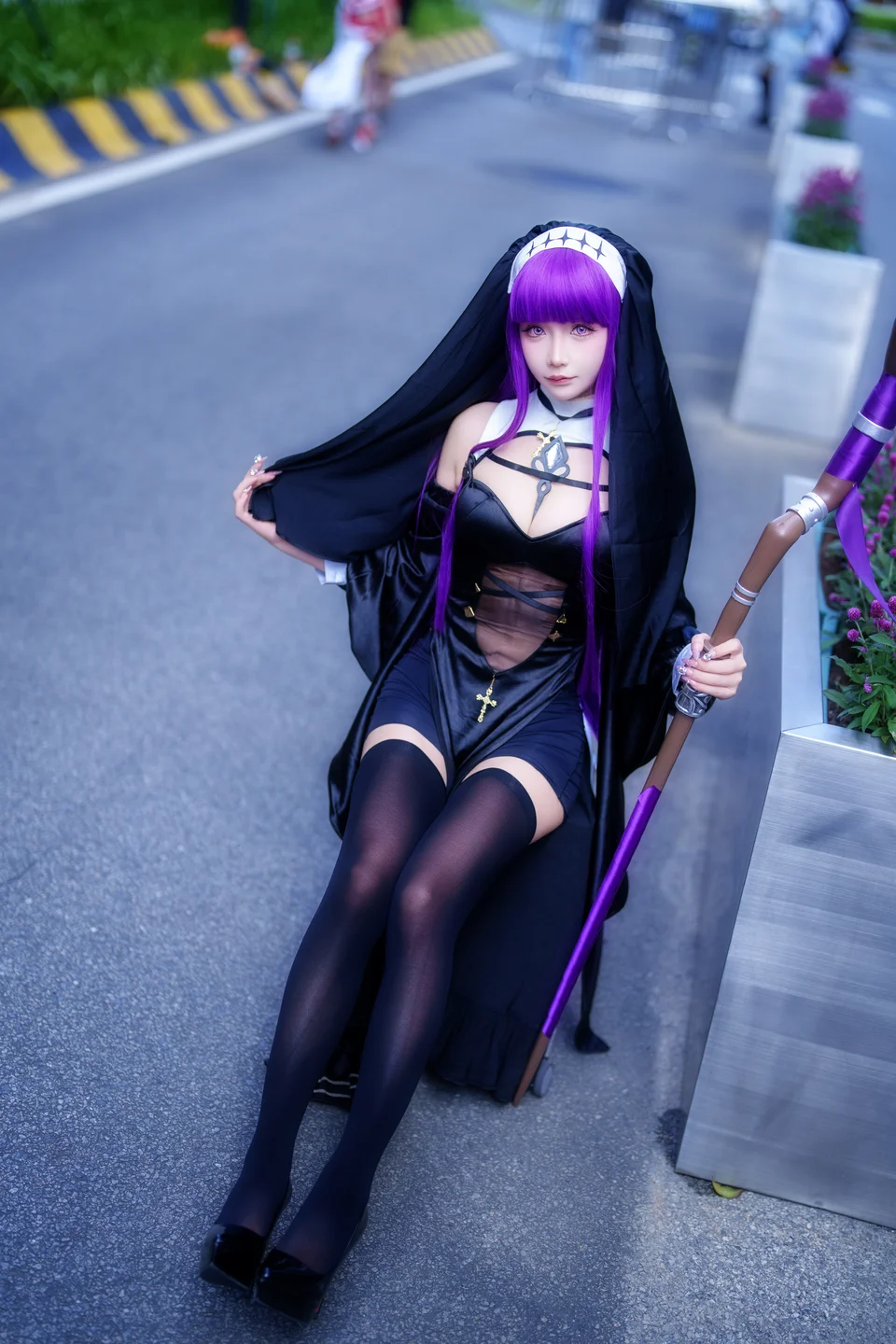 Coser@Bao Zou Mo Zi Aa No.088 Frieren: Beyond Journey's End Fern Nun (81 photos + 7 videos) - Bao Zou Mo Zi Aa (抱走莫子aa) - Photo 66 of 81