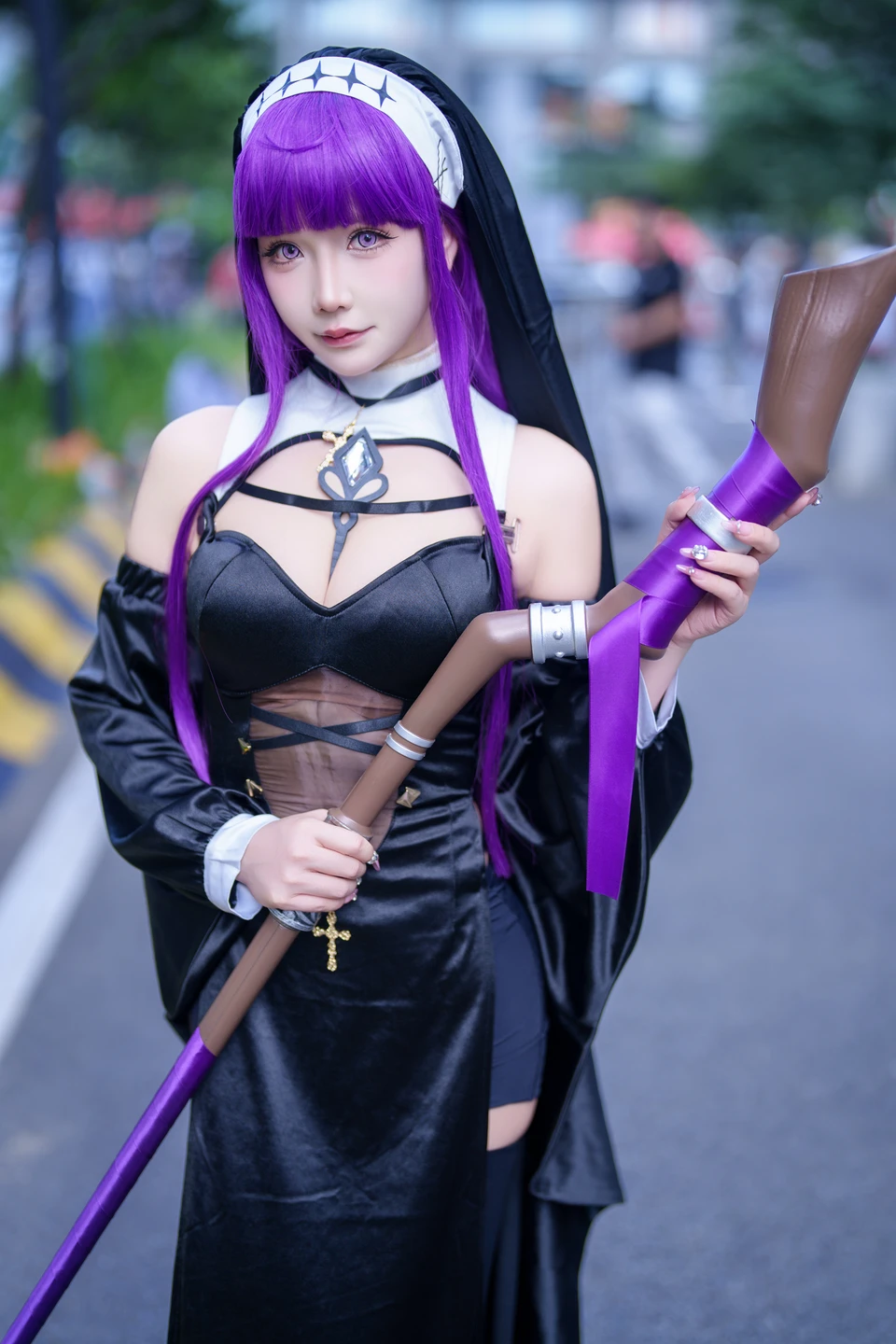 Coser@Bao Zou Mo Zi Aa No.088 Frieren: Beyond Journey's End Fern Nun (81 photos + 7 videos) - Bao Zou Mo Zi Aa (抱走莫子aa) - Photo 69 of 81