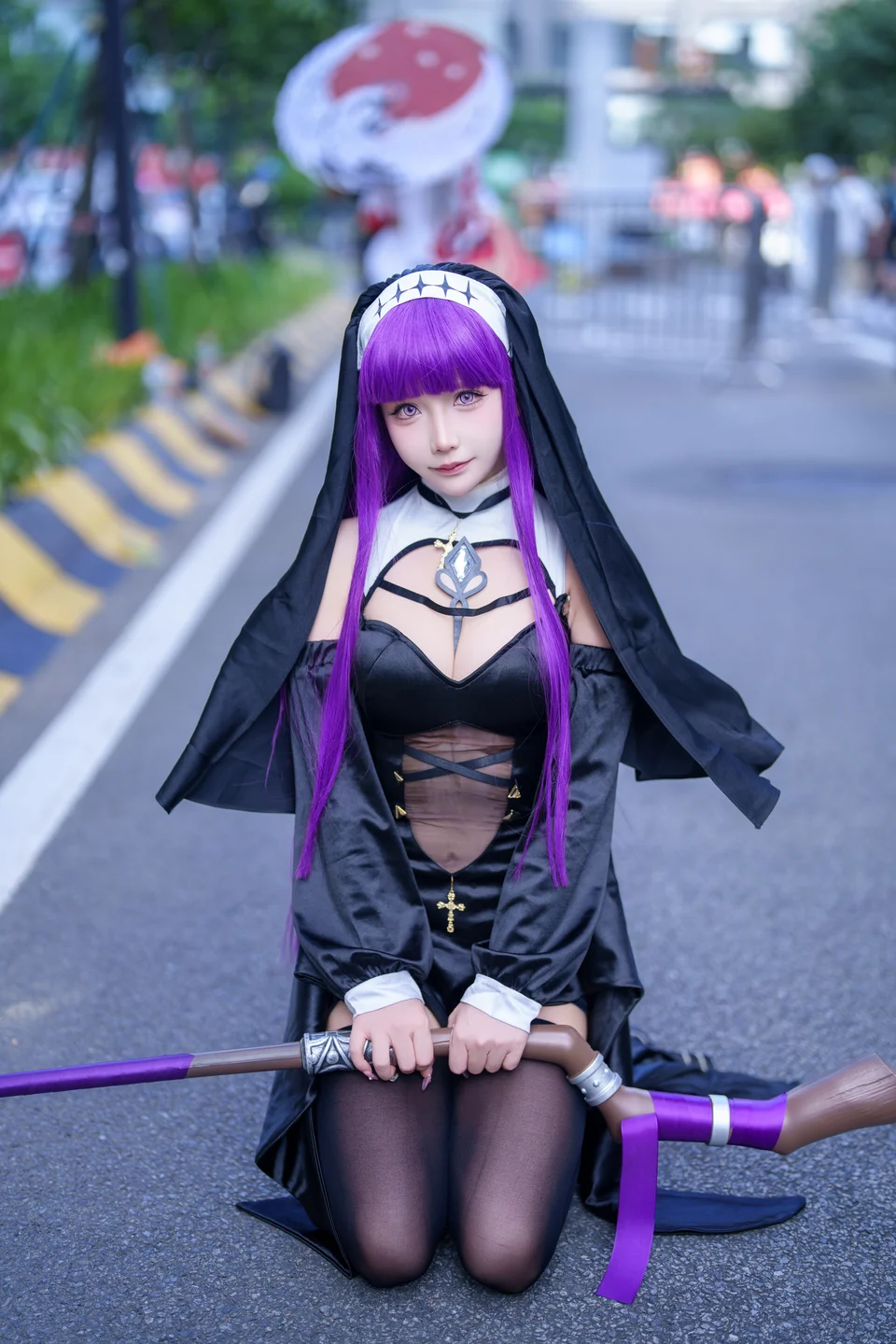 Coser@Bao Zou Mo Zi Aa No.088 Frieren: Beyond Journey's End Fern Nun (81 photos + 7 videos) - Bao Zou Mo Zi Aa (抱走莫子aa) - Photo 70 of 81