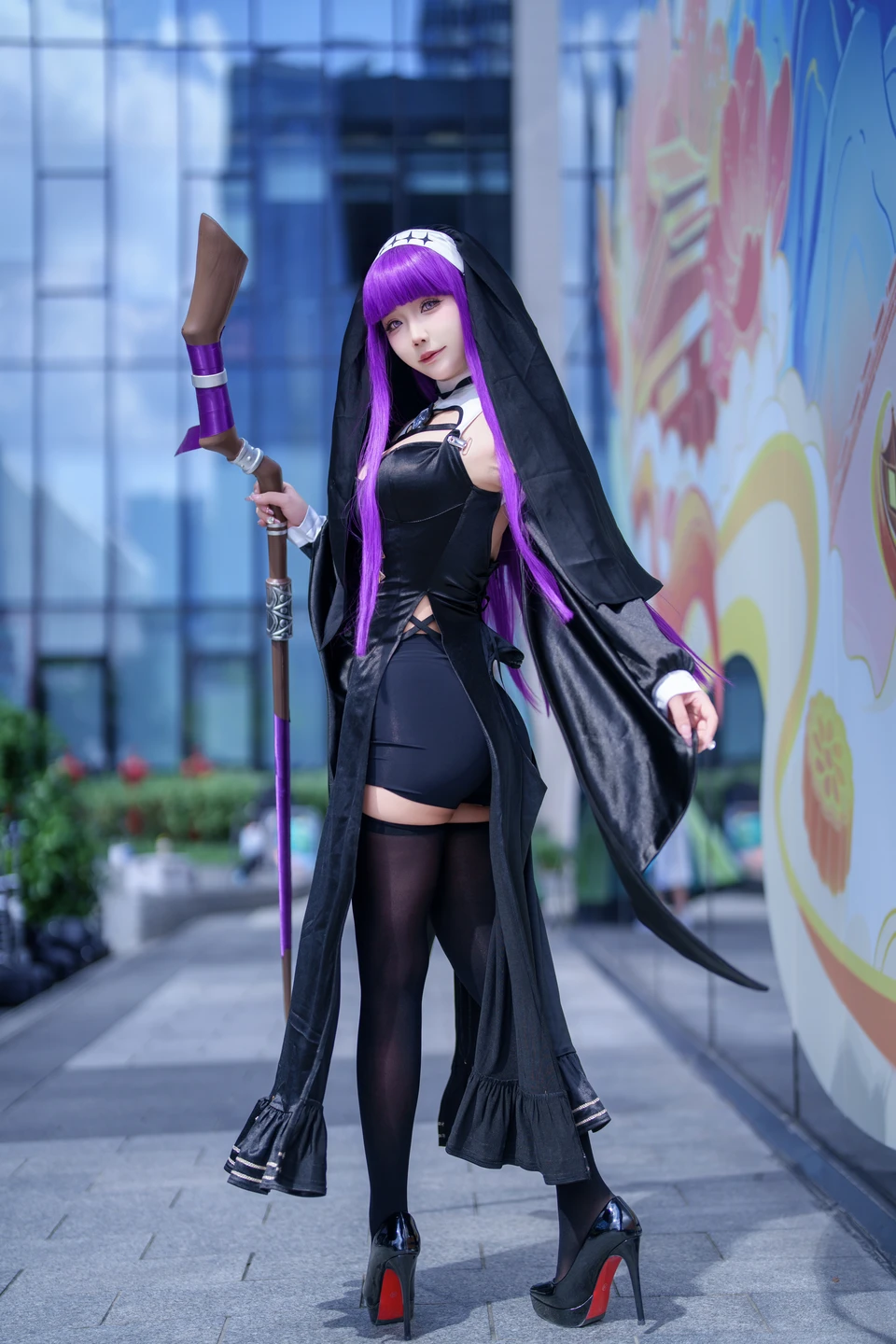 Coser@Bao Zou Mo Zi Aa No.088 Frieren: Beyond Journey's End Fern Nun (81 photos + 7 videos) - Bao Zou Mo Zi Aa (抱走莫子aa) - Photo 75 of 81