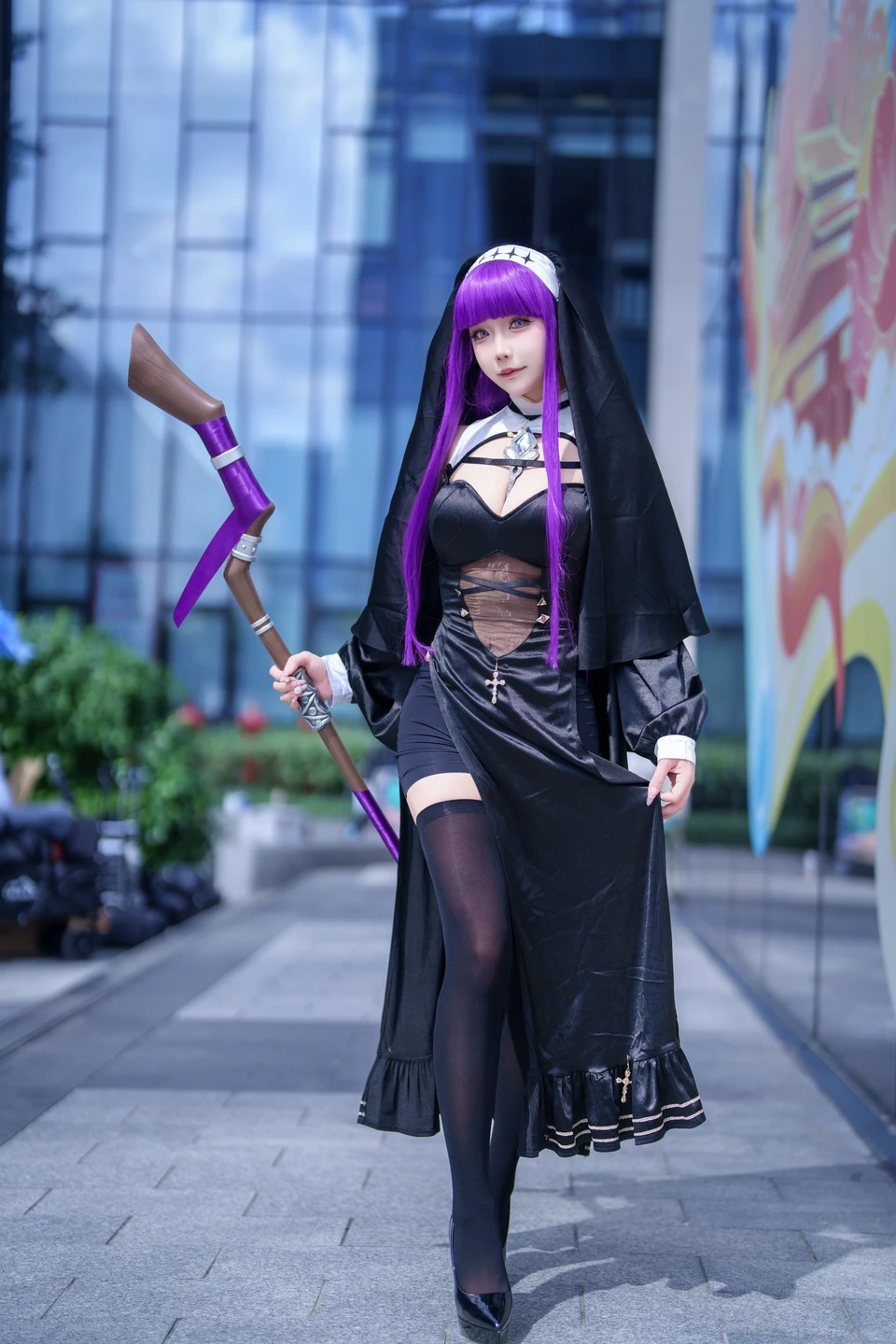 Coser@Bao Zou Mo Zi Aa No.088 Frieren: Beyond Journey's End Fern Nun (81 photos + 7 videos) - Bao Zou Mo Zi Aa (抱走莫子aa) - Photo 76 of 81