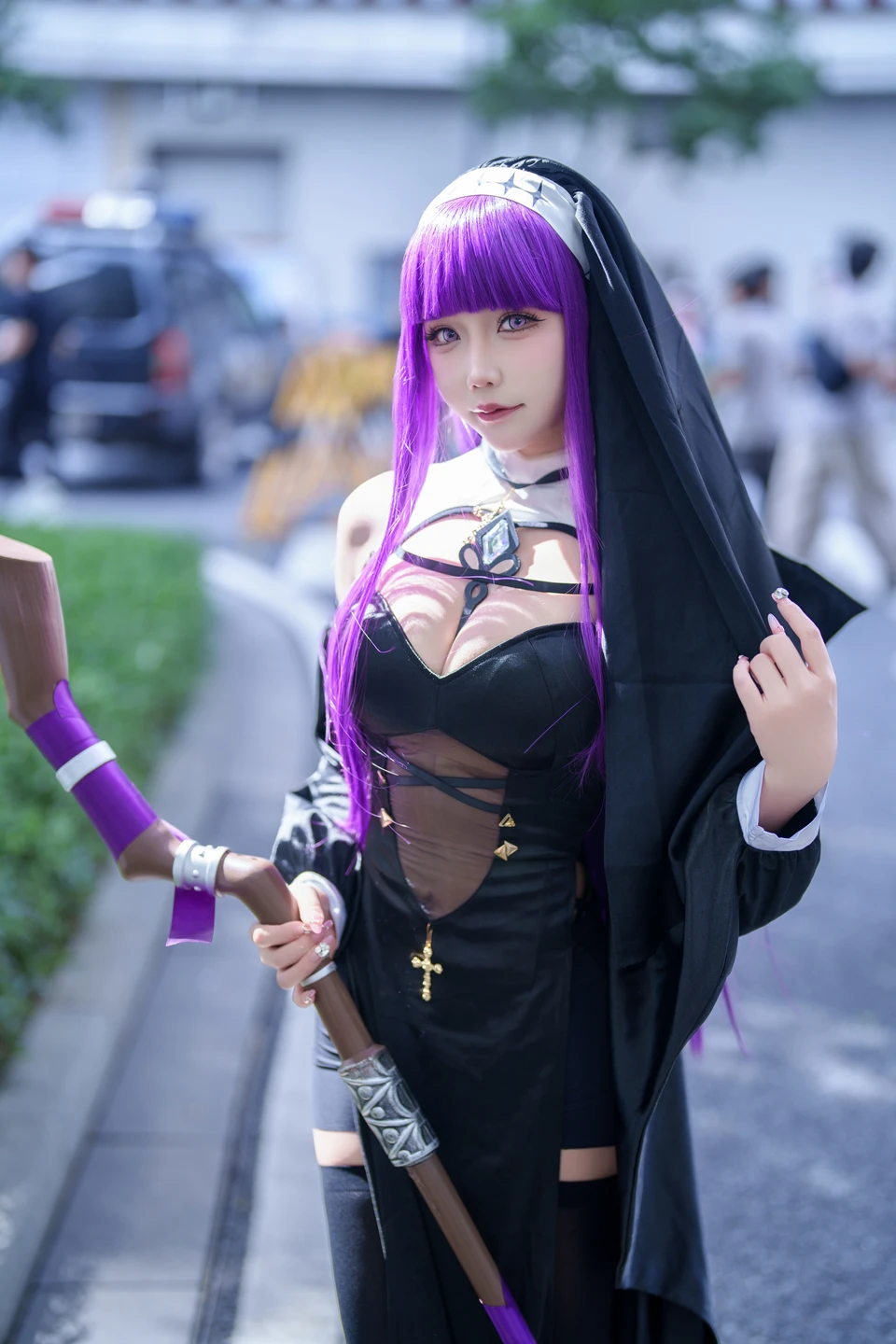Coser@Bao Zou Mo Zi Aa No.088 Frieren: Beyond Journey's End Fern Nun (81 photos + 7 videos) - Bao Zou Mo Zi Aa (抱走莫子aa) - Photo 77 of 81