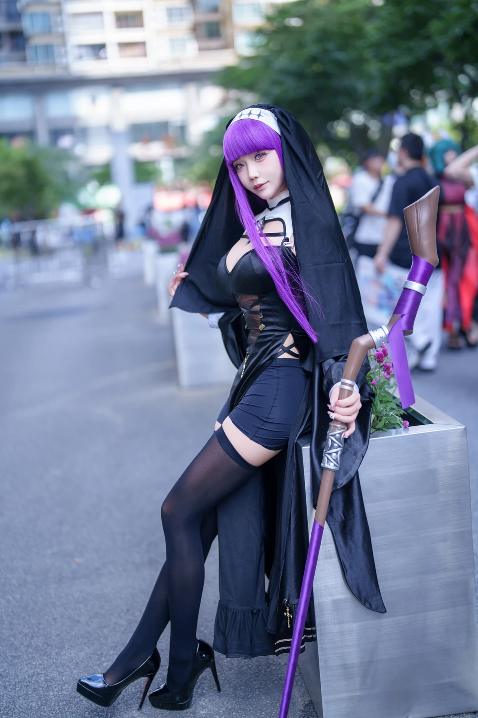 Coser@Bao Zou Mo Zi Aa No.088 Frieren: Beyond Journey's End Fern Nun (81 photos + 7 videos) - Bao Zou Mo Zi Aa (抱走莫子aa) - Photo 78 of 81