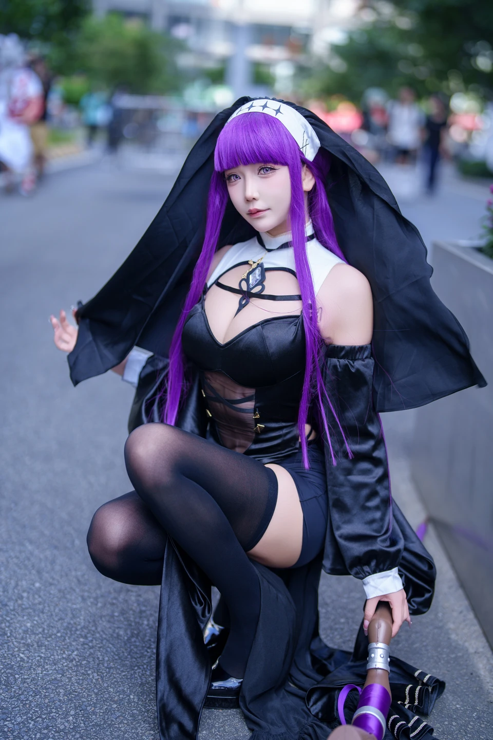 Coser@Bao Zou Mo Zi Aa No.088 Frieren: Beyond Journey's End Fern Nun (81 photos + 7 videos) - Bao Zou Mo Zi Aa (抱走莫子aa) - Photo 79 of 81