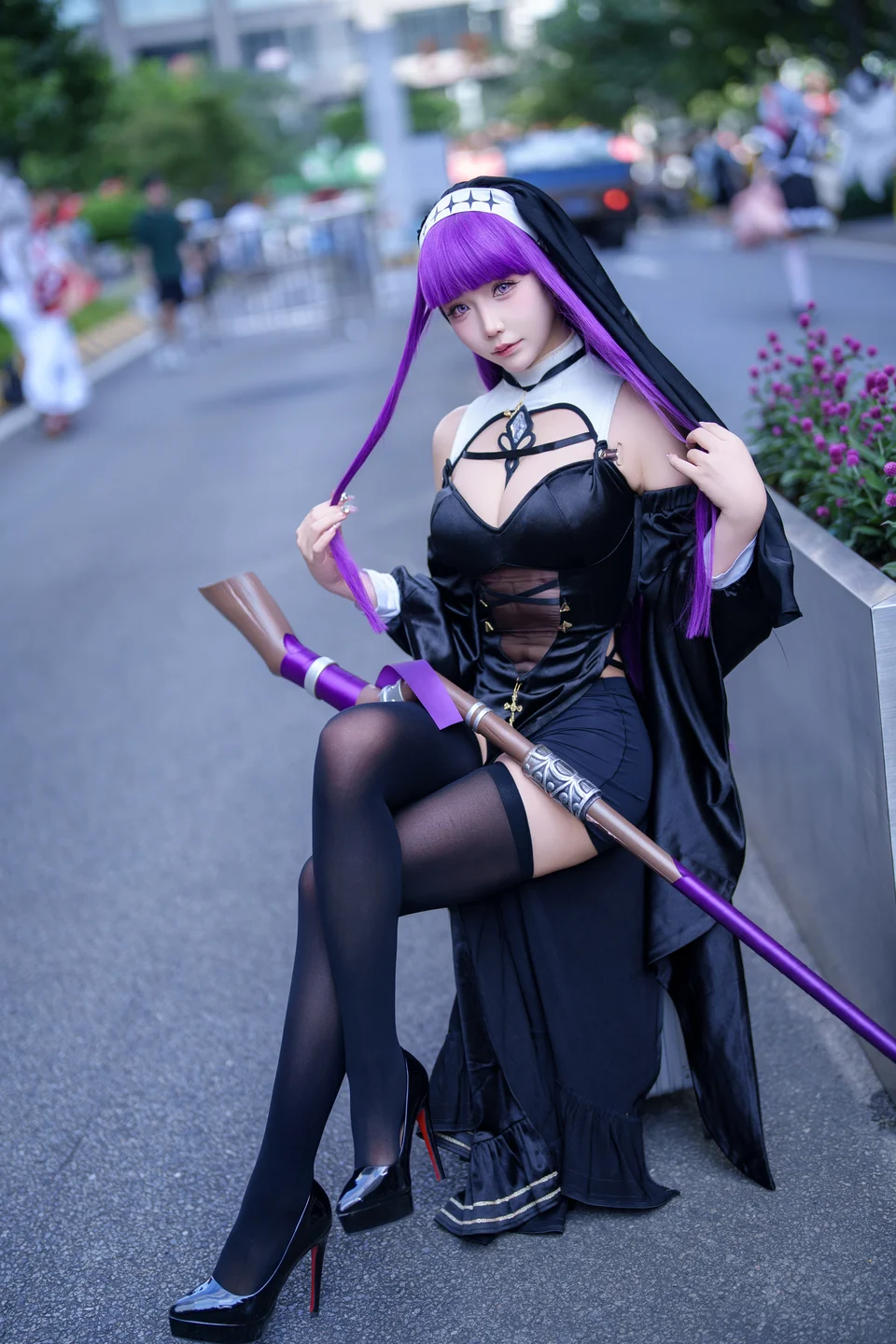 Coser@Bao Zou Mo Zi Aa No.088 Frieren: Beyond Journey's End Fern Nun (81 photos + 7 videos) - Bao Zou Mo Zi Aa (抱走莫子aa) - Photo 80 of 81