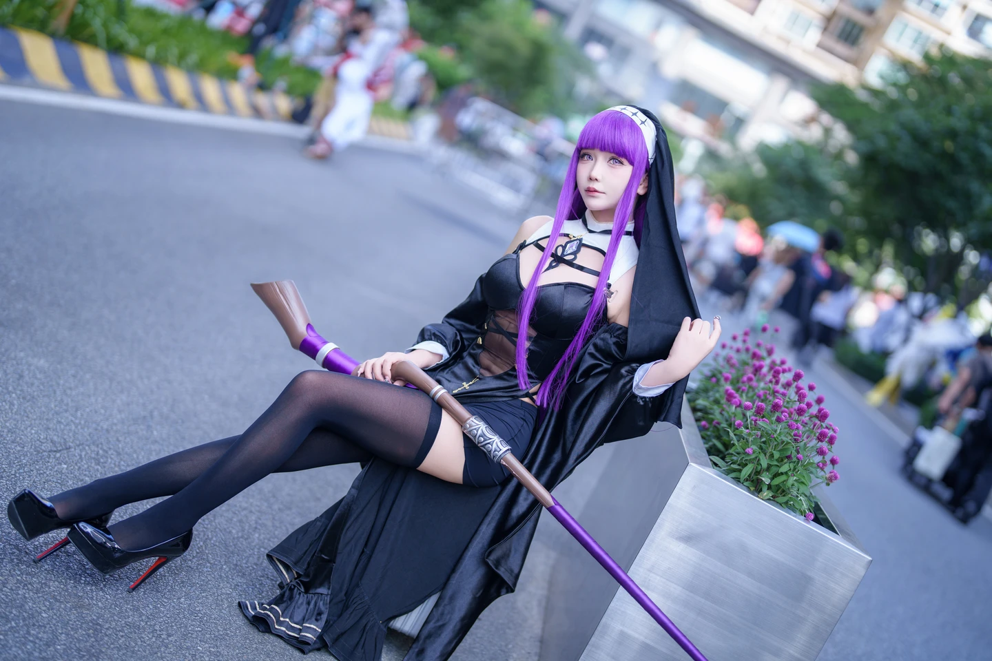 Coser@Bao Zou Mo Zi Aa No.088 Frieren: Beyond Journey's End Fern Nun (81 photos + 7 videos) - Bao Zou Mo Zi Aa (抱走莫子aa) - Photo 81 of 81