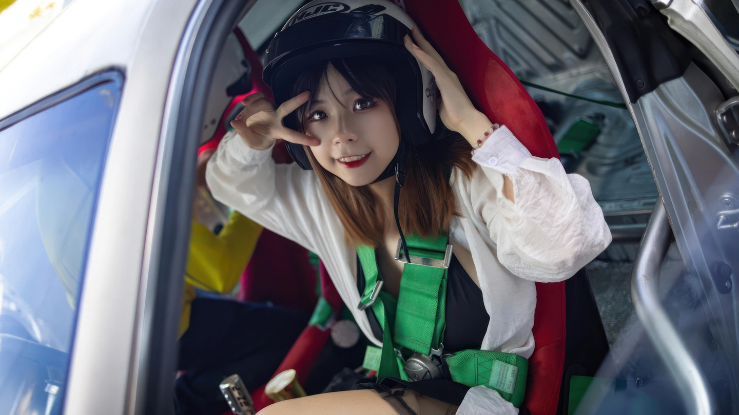 [gravure] wu-yan-xiao-tian-shi-wy - Fashion Car Model (30 photos) - Wu Yan Xiao Tian Shi Wy (无颜小天使wy) - Photo 2 of 30