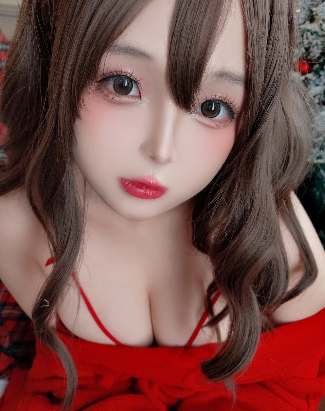 Nai Jiao - Christmas Sweater A+B (98 photos) - Ri Nai Jiao (日奈娇) - Photo 88 of 98