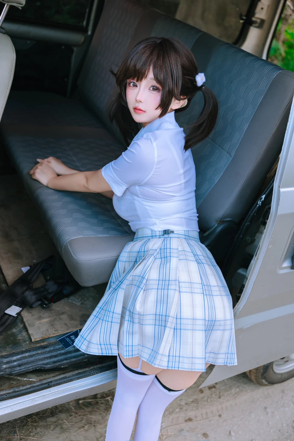Rina Jiao - Schoolgirl [195P, (195 photos) - Ri Nai Jiao (日奈娇) - Photo 7 of 195