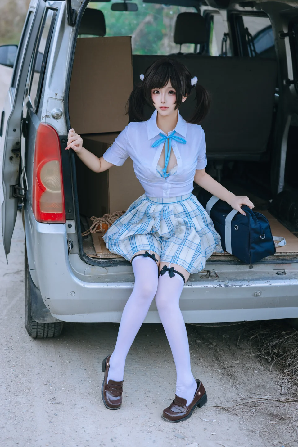 Rina Jiao - Schoolgirl [195P, (195 photos) - Ri Nai Jiao (日奈娇) - Photo 20 of 195