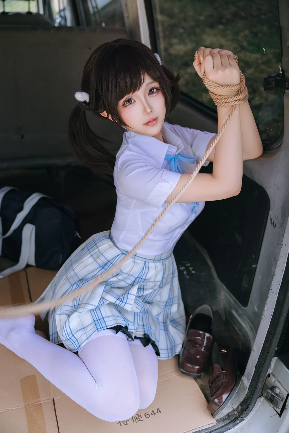 Rina Jiao - Schoolgirl [195P, (195 photos) - Ri Nai Jiao (日奈娇) - Photo 21 of 195