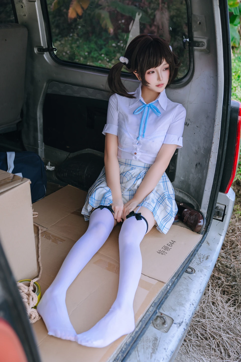 Rina Jiao - Schoolgirl [195P, (195 photos) - Ri Nai Jiao (日奈娇) - Photo 22 of 195