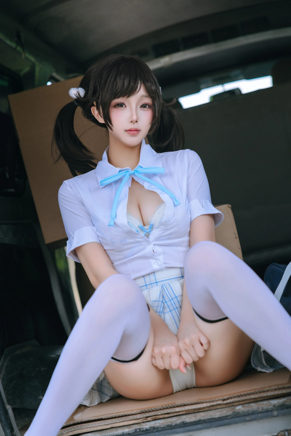 Rina Jiao - Schoolgirl [195P, (195 photos) - Ri Nai Jiao (日奈娇) - Photo 33 of 195