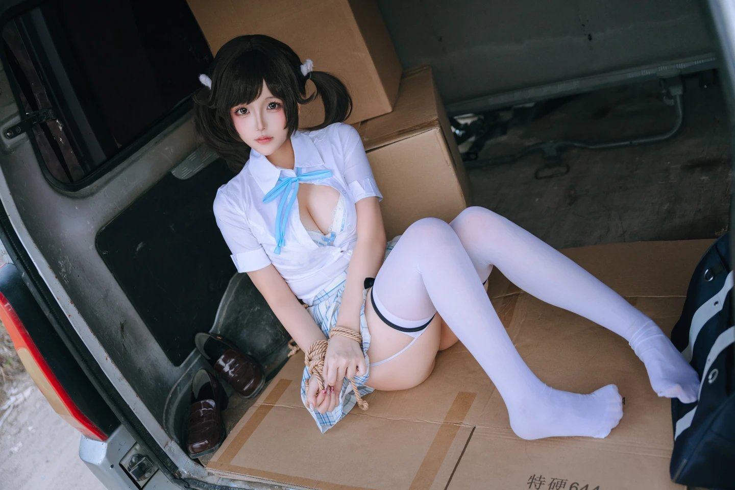 Rina Jiao - Schoolgirl [195P, (195 photos) - Ri Nai Jiao (日奈娇) - Photo 38 of 195