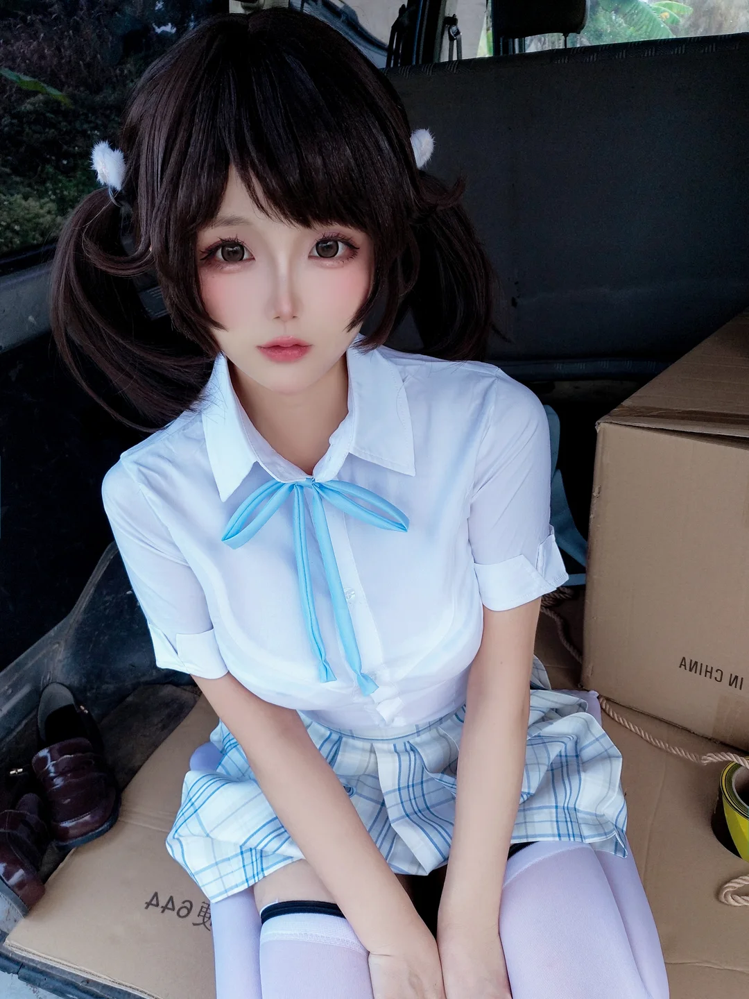 Rina Jiao - Schoolgirl [195P, (195 photos) - Ri Nai Jiao (日奈娇) - Photo 167 of 195