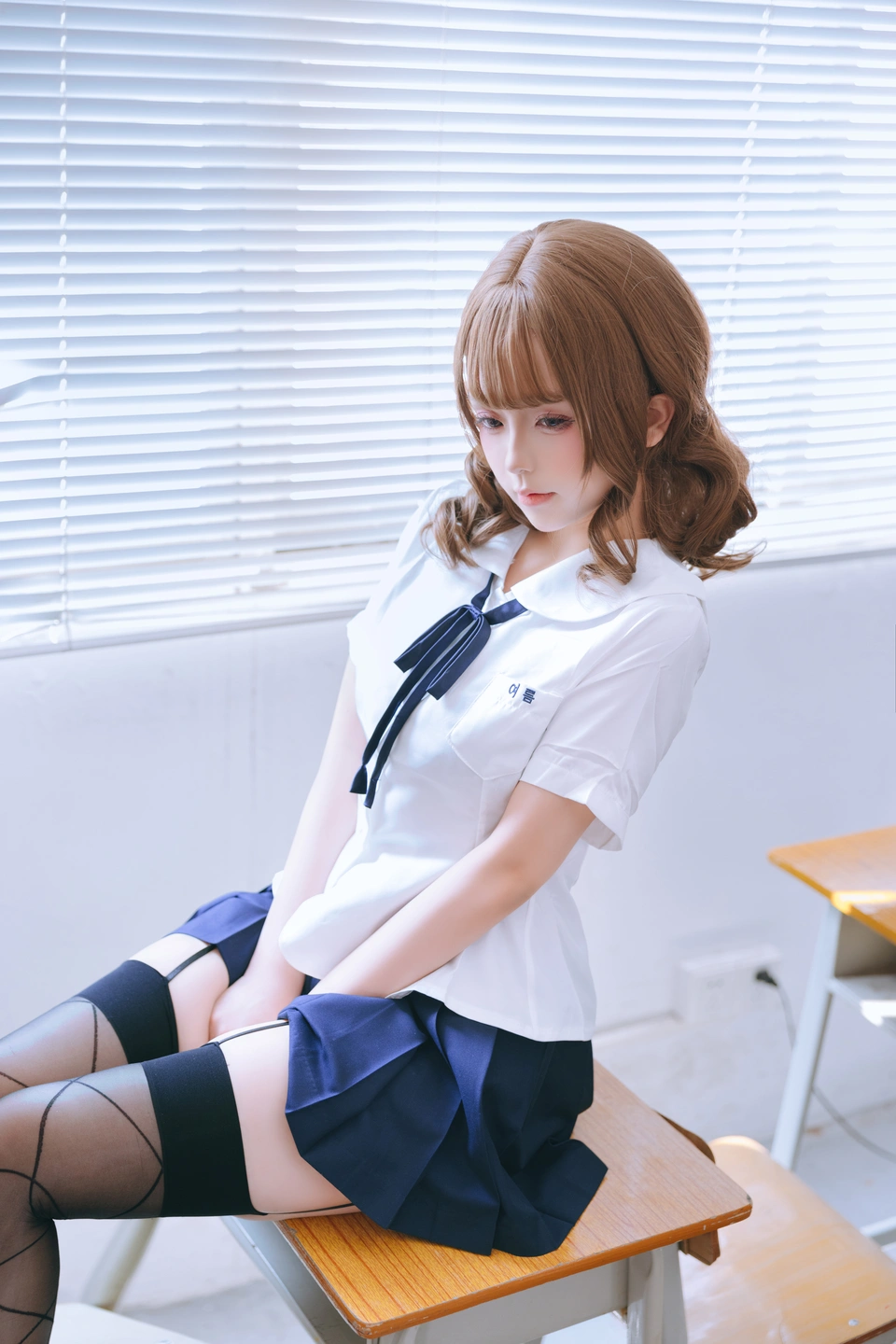 Rina - Mental Counselor [204P, (204 photos) - Ri Nai Jiao (日奈娇) - Photo 45 of 204