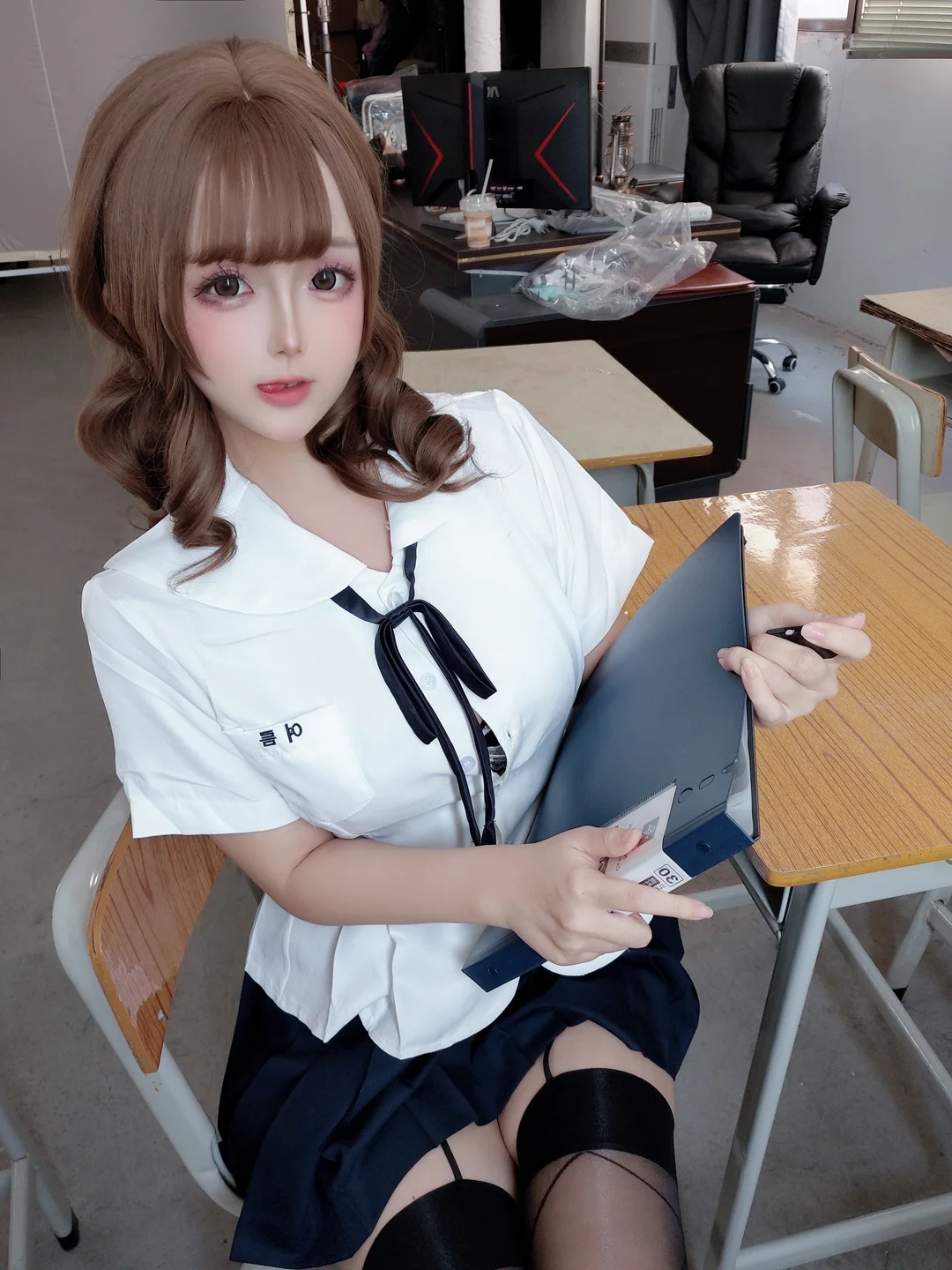 Rina - Mental Counselor [204P, (204 photos) - Ri Nai Jiao (日奈娇) - Photo 190 of 204