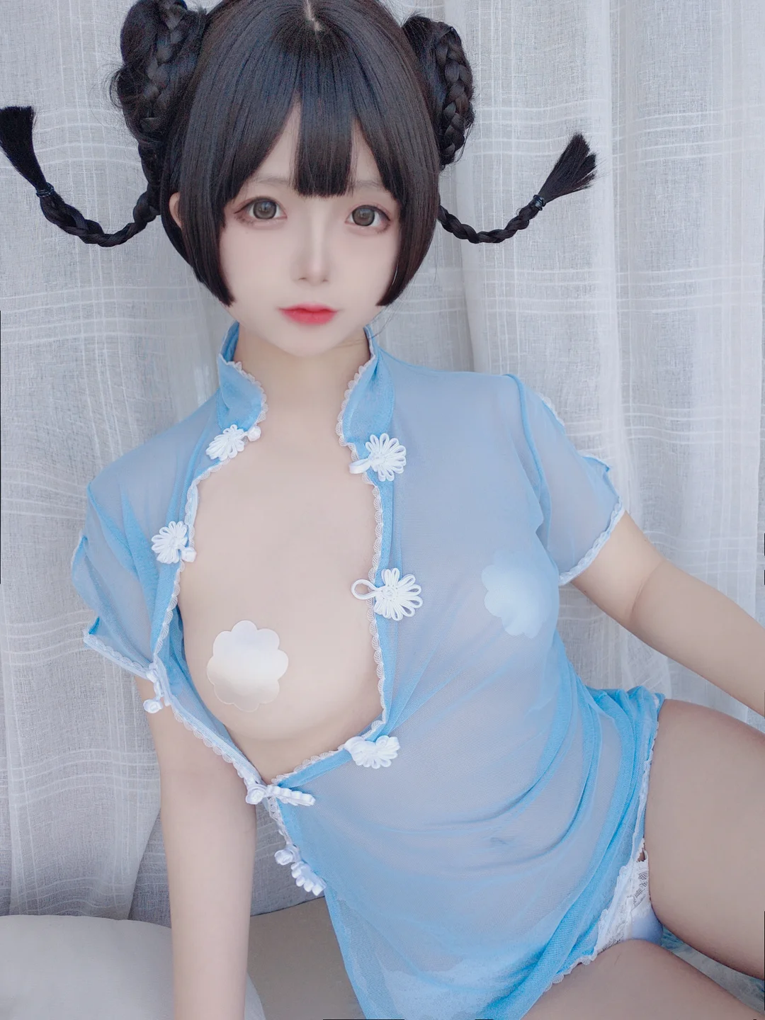 Nai Xiao - Transparent Cheongsam Selfie (50 photos) - Ri Nai Jiao (日奈娇) - Photo 4 of 50