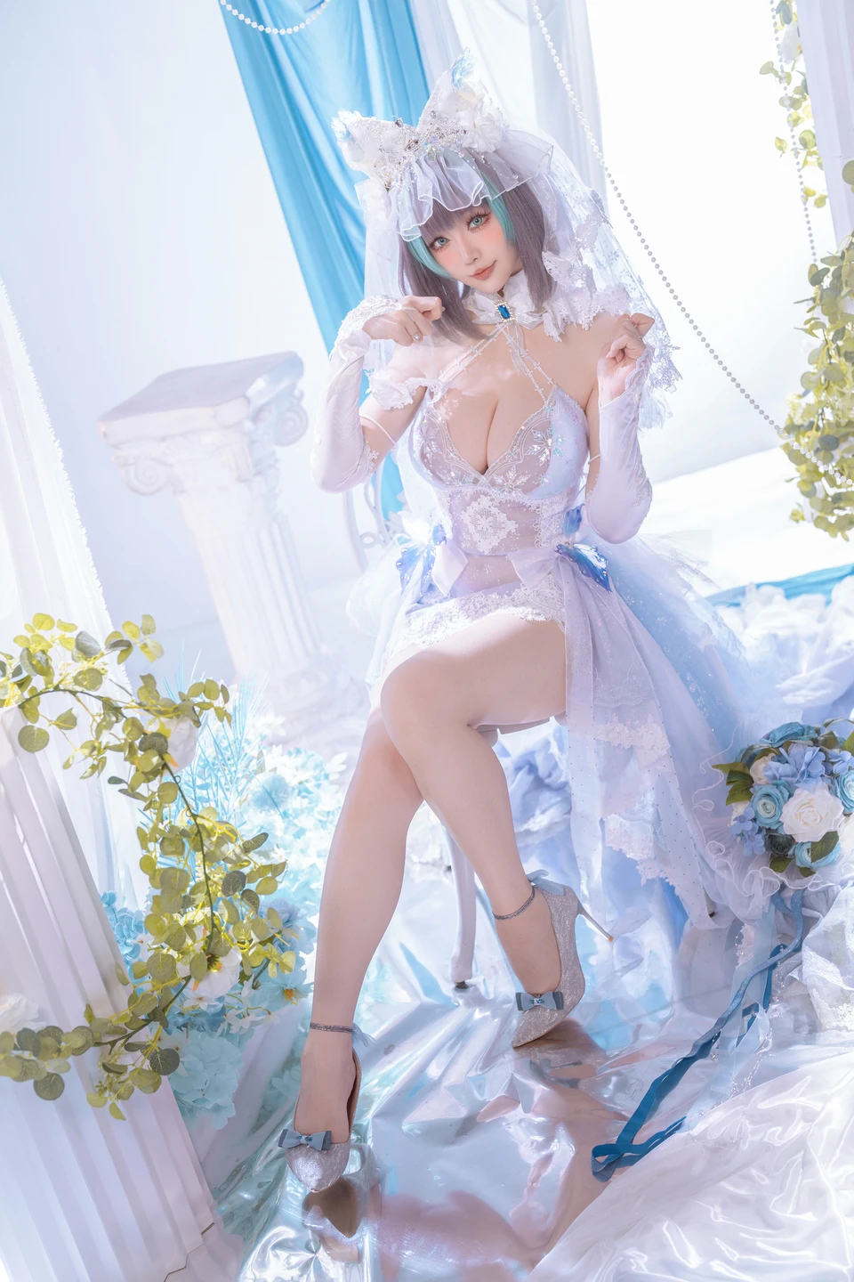Hoshi no Chichi - Azur Lane · Cheshire (44 photos) - Xing Zhi Chi Chi (星之迟迟) - Photo 7 of 44