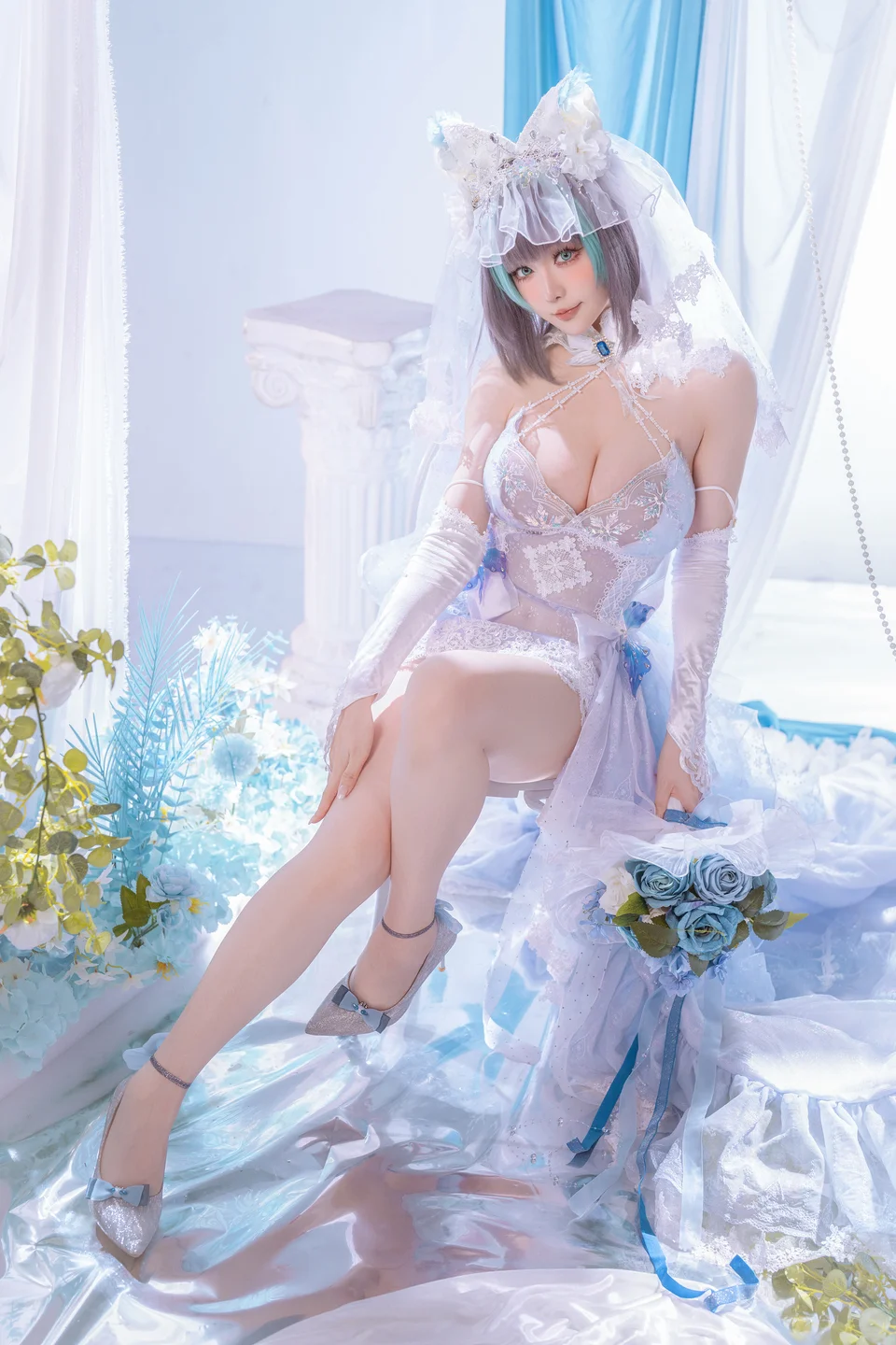 Hoshi no Chichi - Azur Lane · Cheshire (44 photos) - Xing Zhi Chi Chi (星之迟迟) - Photo 8 of 44