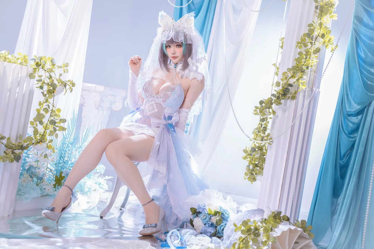 Hoshi no Chichi - Azur Lane · Cheshire (44 photos) - Xing Zhi Chi Chi (星之迟迟) - Photo 9 of 44