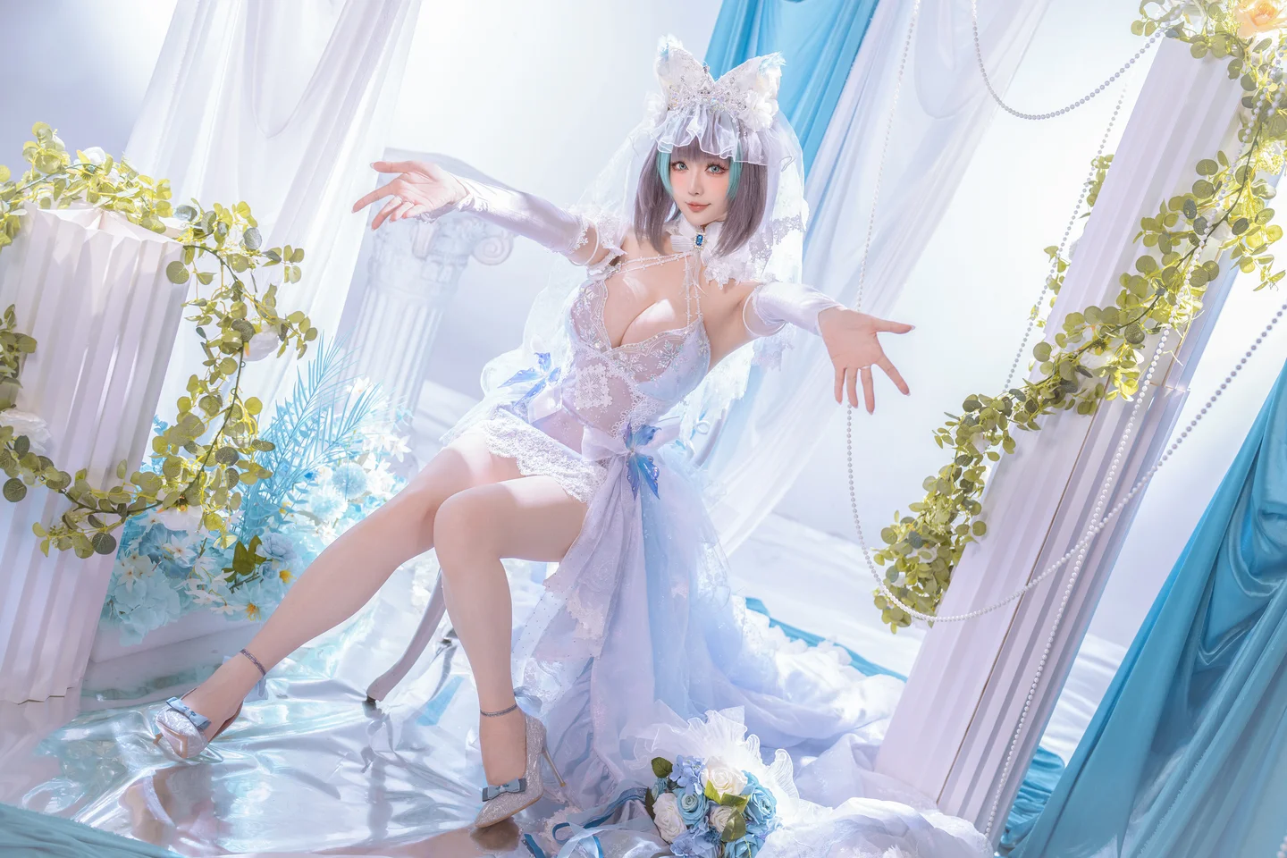 Hoshi no Chichi - Azur Lane · Cheshire (44 photos) - Xing Zhi Chi Chi (星之迟迟) - Photo 10 of 44