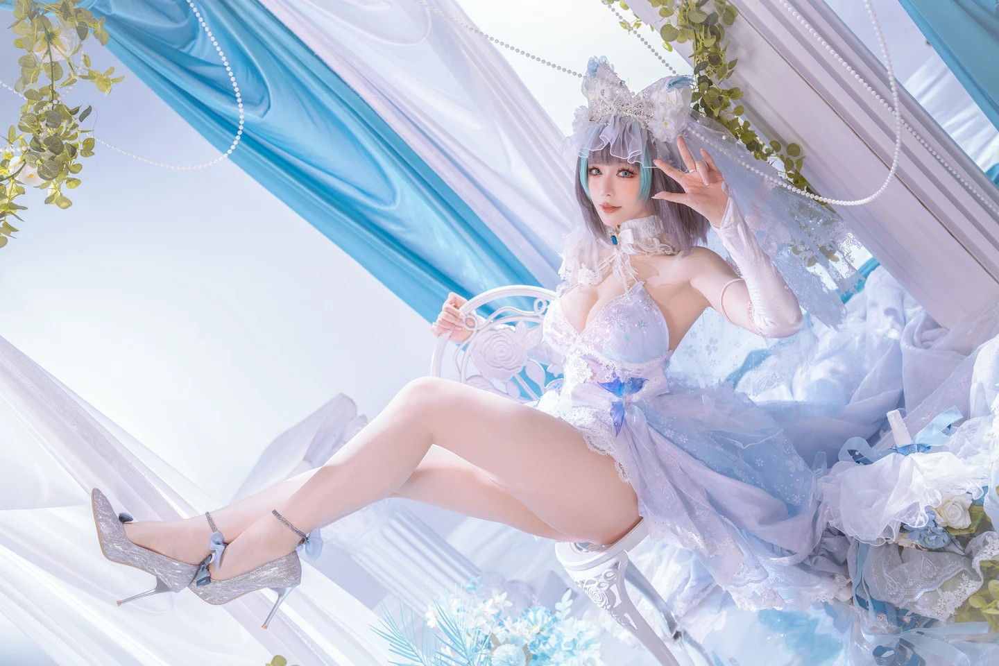 Hoshi no Chichi - Azur Lane · Cheshire (44 photos) - Xing Zhi Chi Chi (星之迟迟) - Photo 16 of 44