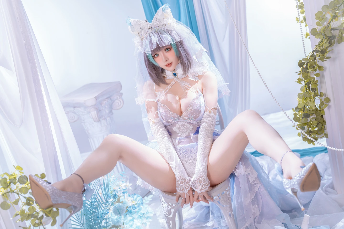 Hoshi no Chichi - Azur Lane · Cheshire (44 photos) - Xing Zhi Chi Chi (星之迟迟) - Photo 18 of 44