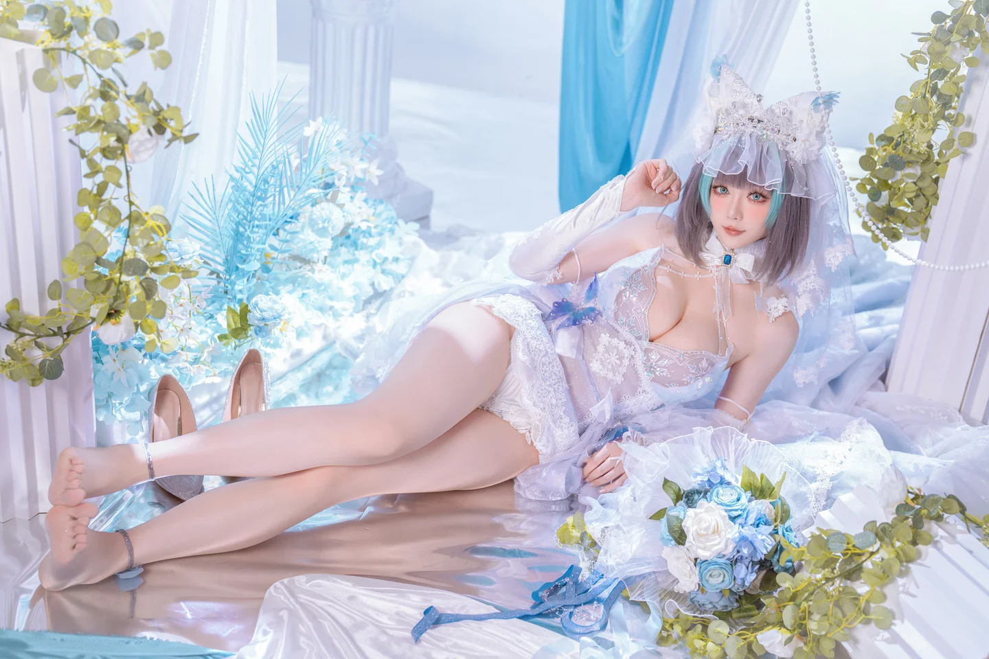 Hoshi no Chichi - Azur Lane · Cheshire (44 photos) - Xing Zhi Chi Chi (星之迟迟) - Photo 26 of 44