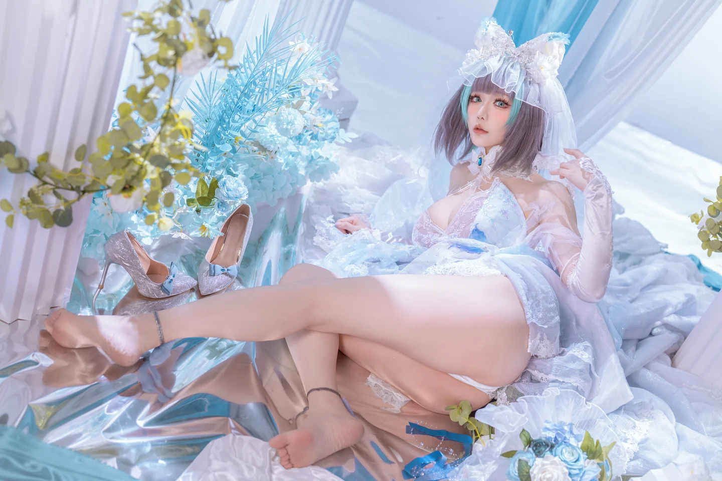 Hoshi no Chichi - Azur Lane · Cheshire (44 photos) - Xing Zhi Chi Chi (星之迟迟) - Photo 28 of 44