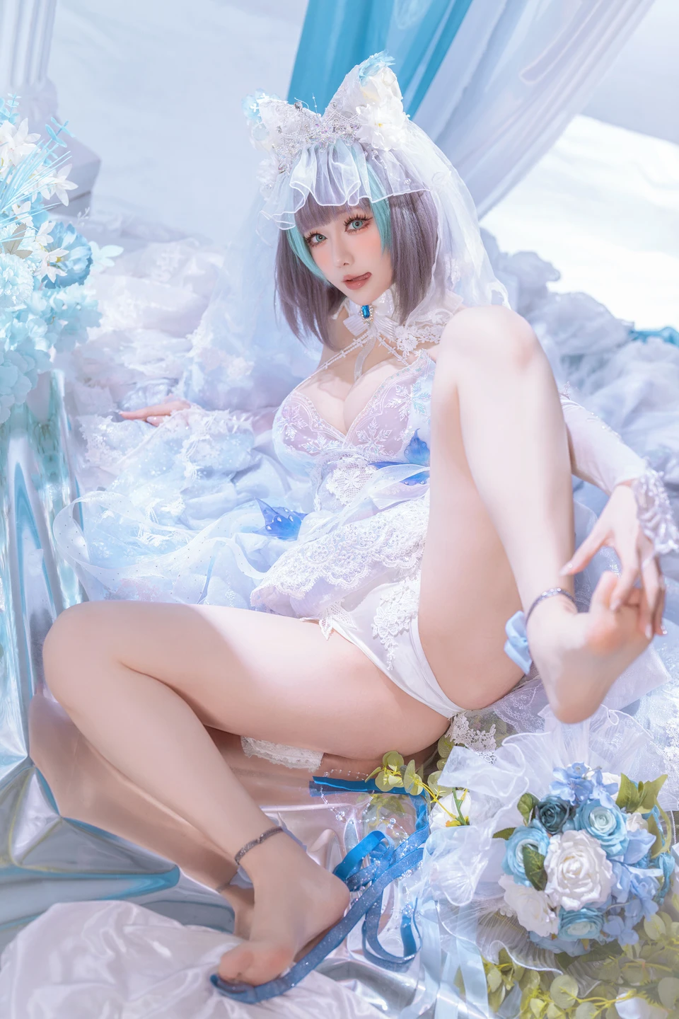 Hoshi no Chichi - Azur Lane · Cheshire (44 photos) - Xing Zhi Chi Chi (星之迟迟) - Photo 30 of 44