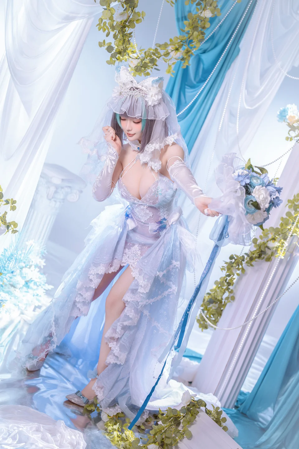 Hoshi no Chichi - Azur Lane · Cheshire (44 photos) - Xing Zhi Chi Chi (星之迟迟) - Photo 32 of 44